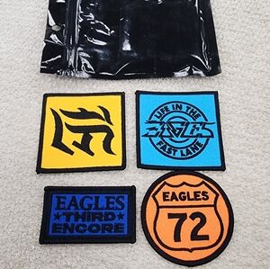 Set of 4 Eagles Patches